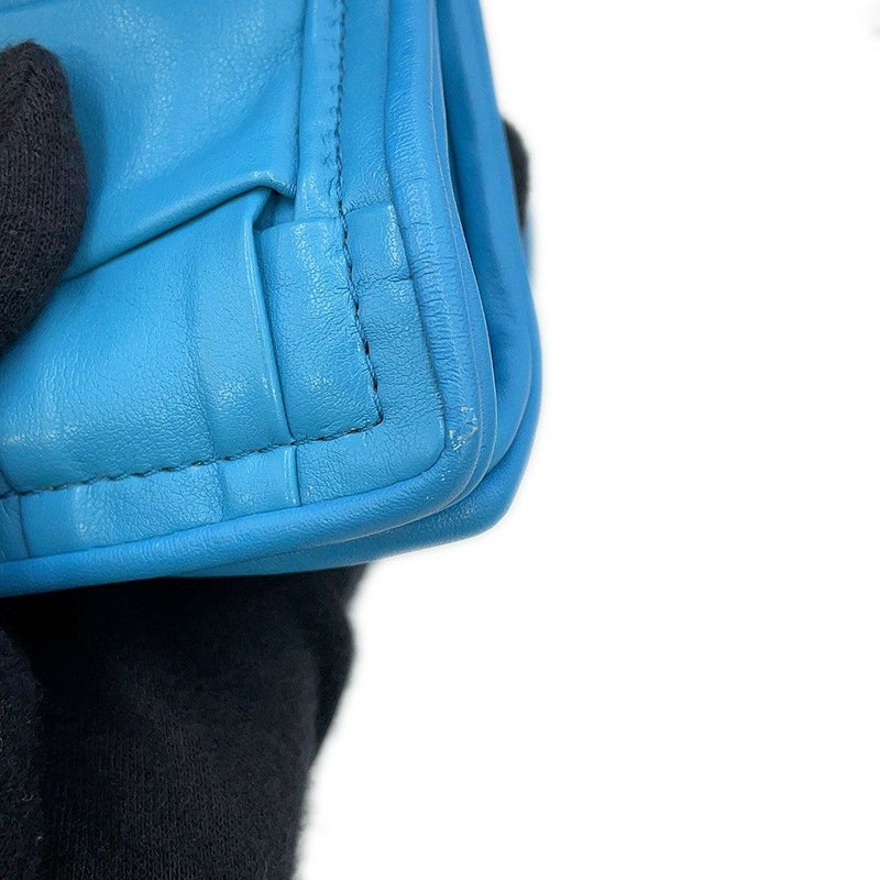 フェラガモ チェーンショルダーバッグ VIVA BOW ヴァラリボン レザー 21I446 Ferragamo