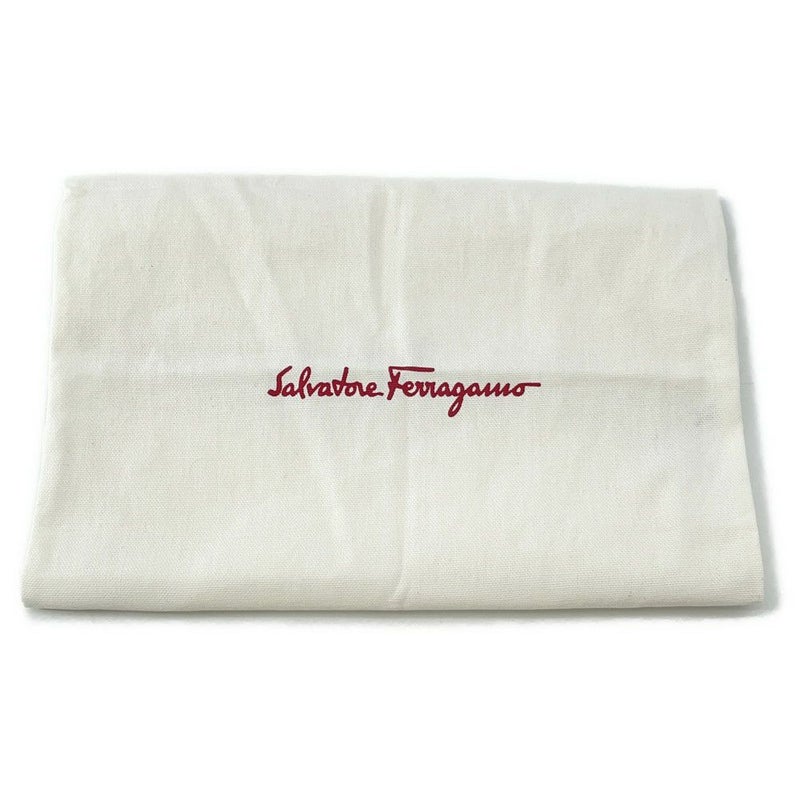 フェラガモ チェーンショルダーバッグ VIVA BOW ヴァラリボン レザー 21I446 Ferragamo