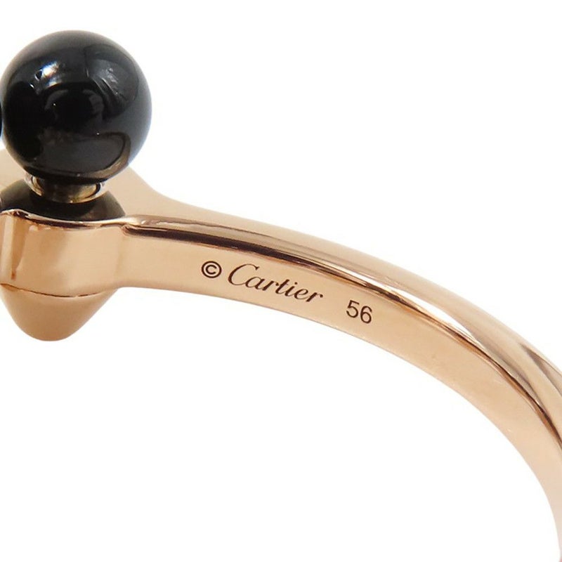 カルティエ リング クラッシュ ドゥ カルティエ リング XLモデル オニキス/ダイヤモンド K18PG サイズ56 N4793900 Cartier 指輪