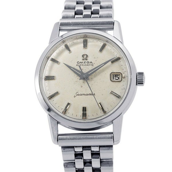 オメガ シーマスター OMEGA 腕時計 シルバー文字盤