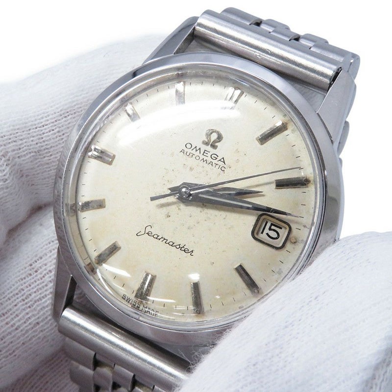 オメガ シーマスター OMEGA 腕時計 シルバー文字盤