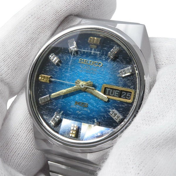 セイコー キングセイコー ヴァナックスペシャル 5246-6070 SEIKO 腕時計 ヴィンテージ ブルー文字盤