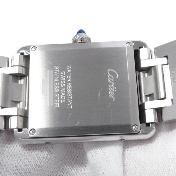 カルティエ タンク マスト LM WSTA0052 Cartier 腕時計 クォーツ シルバー文字盤