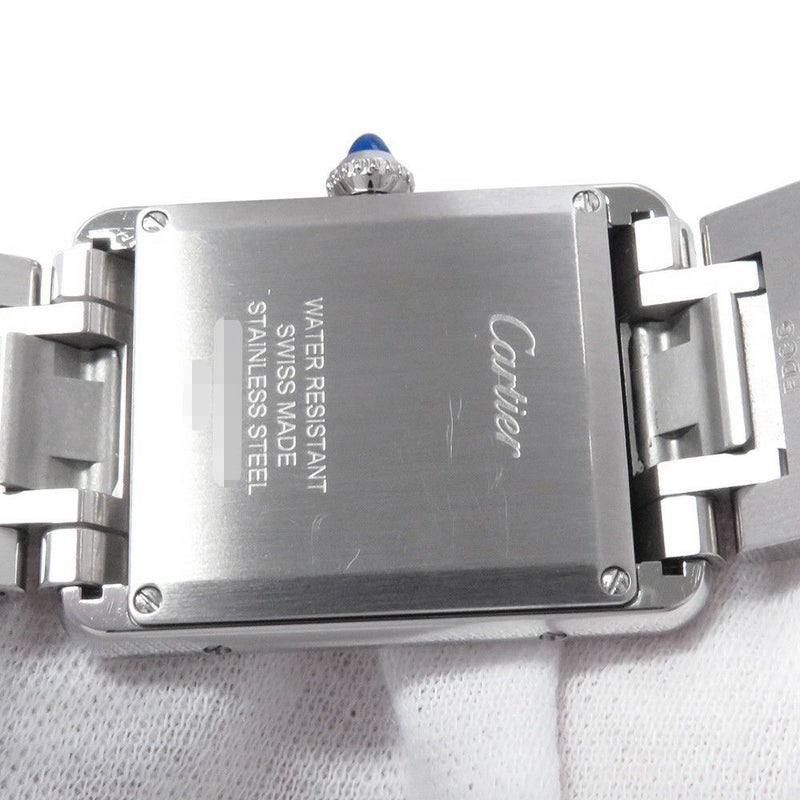カルティエ タンク マスト LM WSTA0052 Cartier 腕時計 クォーツ シルバー文字盤