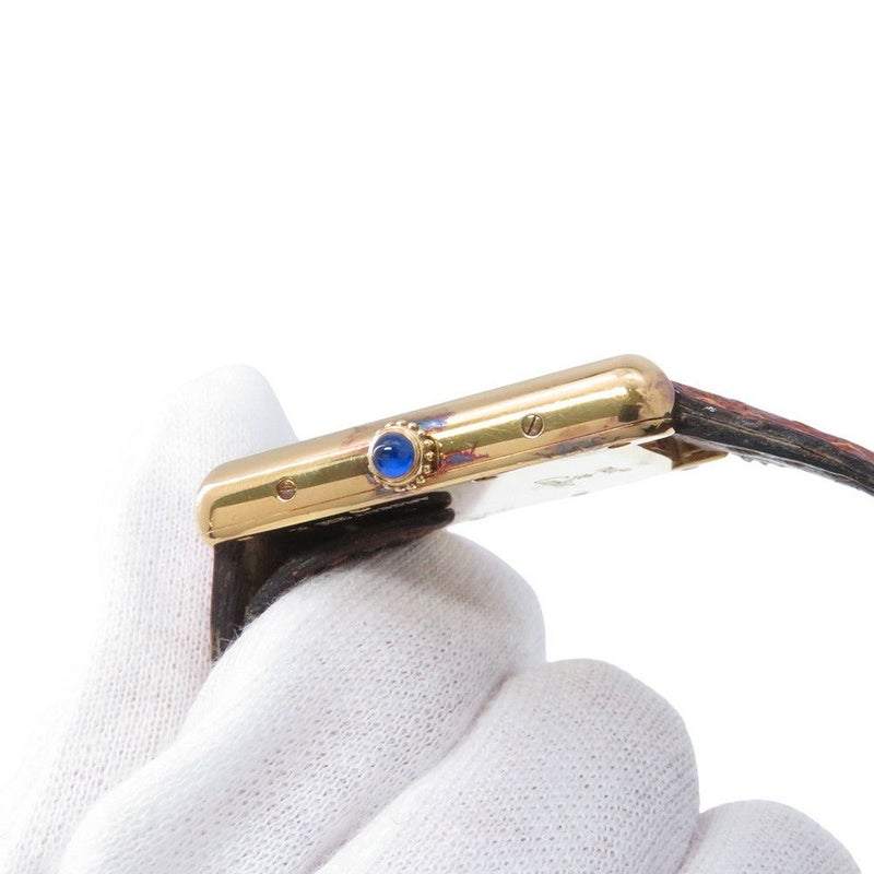 カルティエ マストタンク LM ヴェルメイユ W1013754 Cartier 腕時計 白文字盤 クォーツ