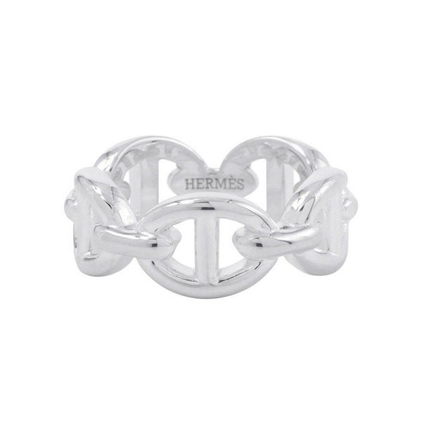 エルメス リング シェーヌダンクル アンシェネPM Enchainee SV925シルバー リングサイズ47 HERMES ジュエリー