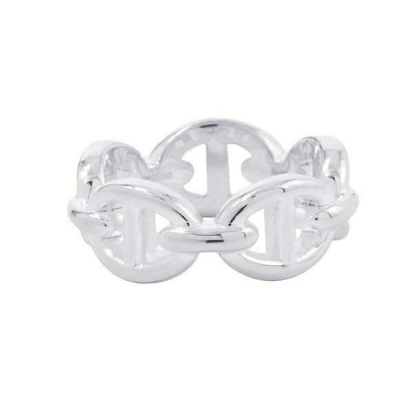 エルメス リング シェーヌダンクル アンシェネPM Enchainee SV925シルバー リングサイズ47 HERMES ジュエリー