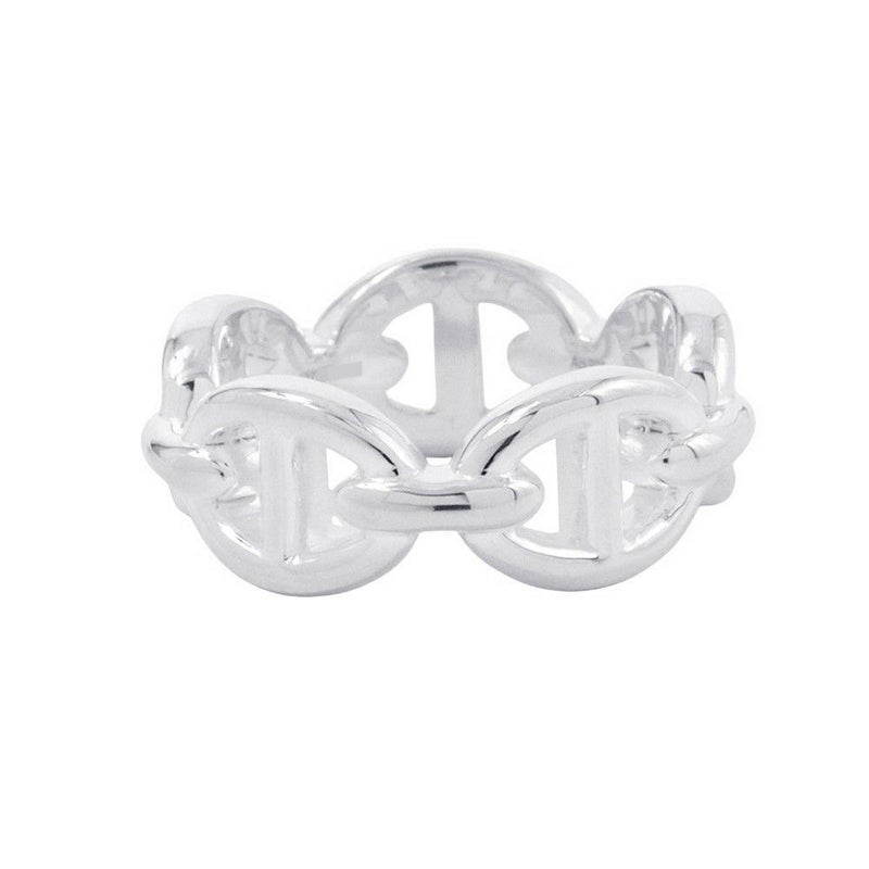 エルメス リング シェーヌダンクル アンシェネPM Enchainee SV925シルバー リングサイズ47 HERMES ジュエリー