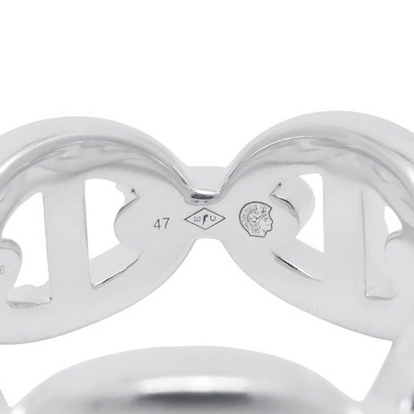 エルメス リング シェーヌダンクル アンシェネPM Enchainee SV925シルバー リングサイズ47 HERMES ジュエリー