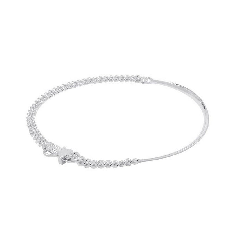 エルメス ネックレス ブックルセリエ アンフレクシブル SV925シルバー サイズPM/42 HERMES ジュエリー