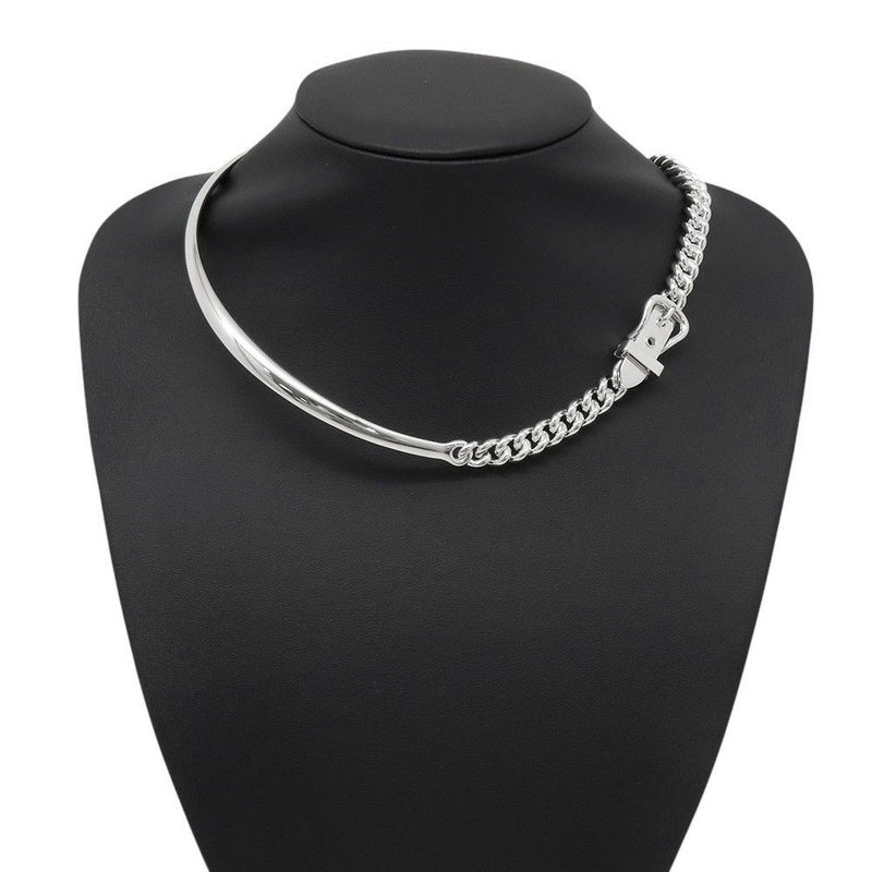 エルメス ネックレス ブックルセリエ アンフレクシブル SV925シルバー サイズPM/42 HERMES ジュエリー