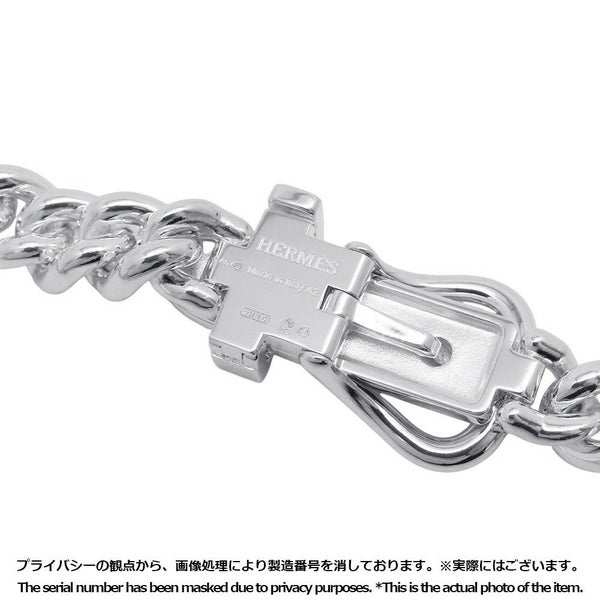 エルメス ネックレス ブックルセリエ アンフレクシブル SV925シルバー サイズPM/42 HERMES ジュエリー