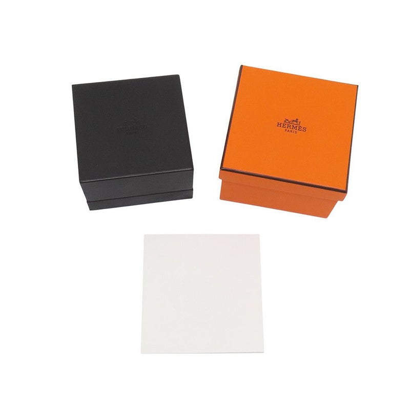 エルメス リング クルー・ドゥ・H ダブルフィンガー SV925シルバー H125631B リングサイズ53 HERMES ジュエリー 指輪