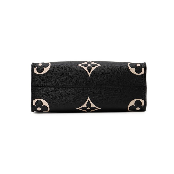 ルイヴィトン ハンドバッグ バイカラーモノグラム・アンプラント オンザゴーPM M45659 LOUIS VUITTON 黒 ブラック ベージュ