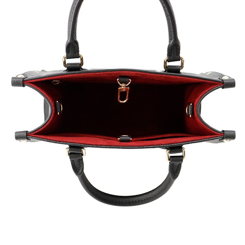 ルイヴィトン ハンドバッグ バイカラーモノグラム・アンプラント オンザゴーPM M45659 LOUIS VUITTON 黒 ブラック ベージュ