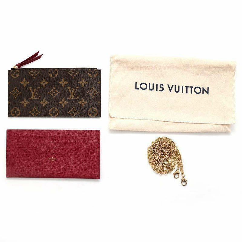 ルイヴィトン チェーンウォレット モノグラム ポシェット・フェリシー M81896 LOUIS VUITTON
