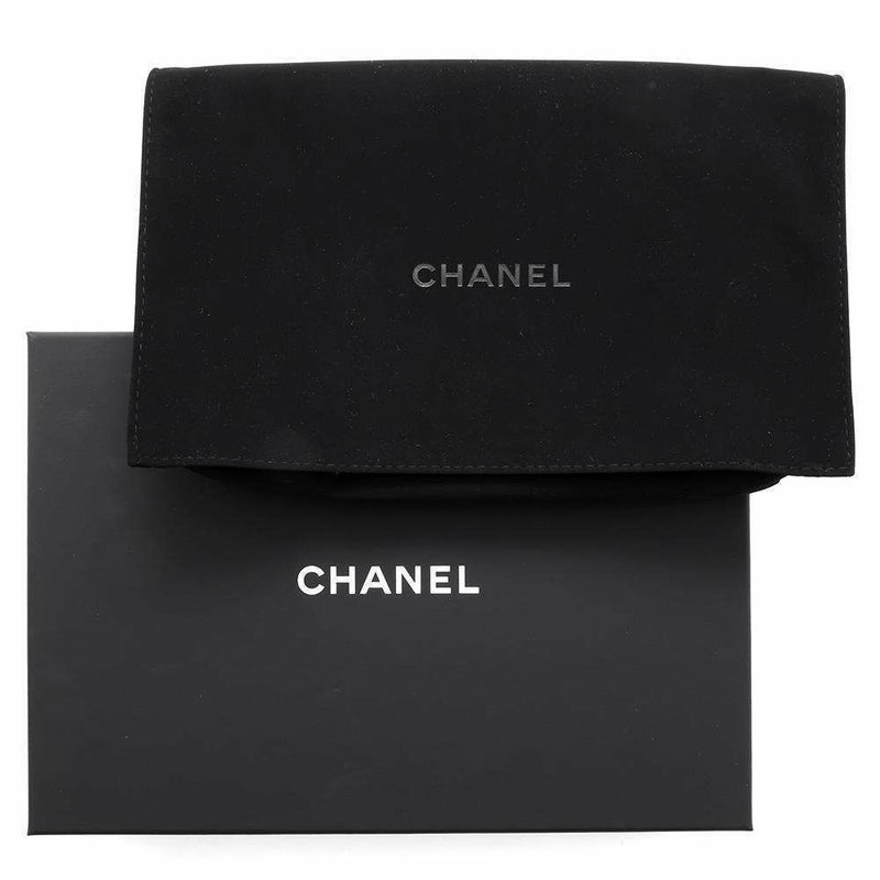 シャネル チェーンショルダーバッグ ココマーク クラシック マトラッセ キャビアスキン AP4016 CHANEL 黒