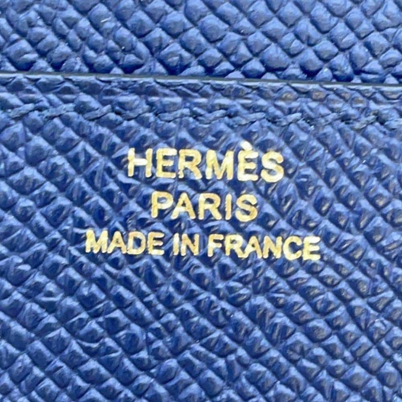 エルメス 長財布 コンスタンス トゥーゴー ロング ブルーインディゴ/ゴールド金具 エプソン W刻印 財布