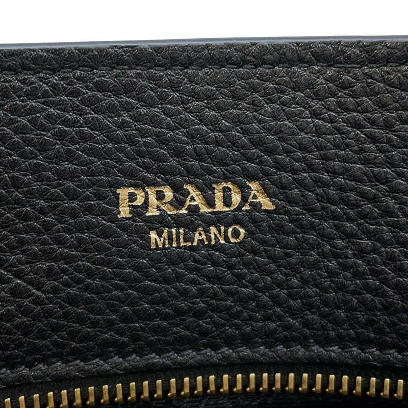 プラダ ハンドバッグ レザー 1BA579 PRADA 2wayショルダーバッグ 黒
