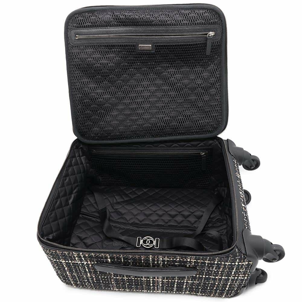 シャネル キャリーケース ココマーク ツイード CHANEL 旅行 トラベル