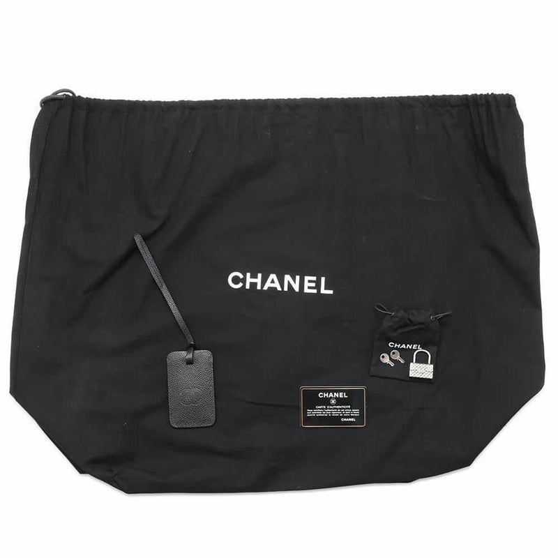 シャネル キャリーケース ココマーク ツイード CHANEL 旅行 トラベル スーツケース キャリーバッグ 黒