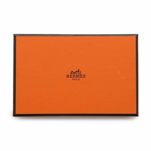 エルメス コインケース カルヴィ デュオ ヴェールペパーミント/シルバー金具 エプソン W刻印