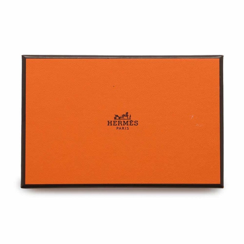 エルメス コインケース カルヴィ デュオ ヴェールペパーミント/シルバー金具 エプソン W刻印