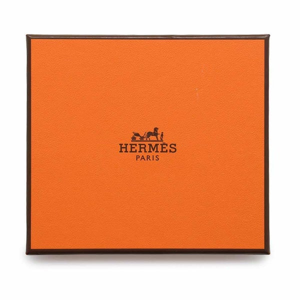 エルメス コインケース バスティア ローズサクラ シェブルミゾル W刻印 HERMES 財布