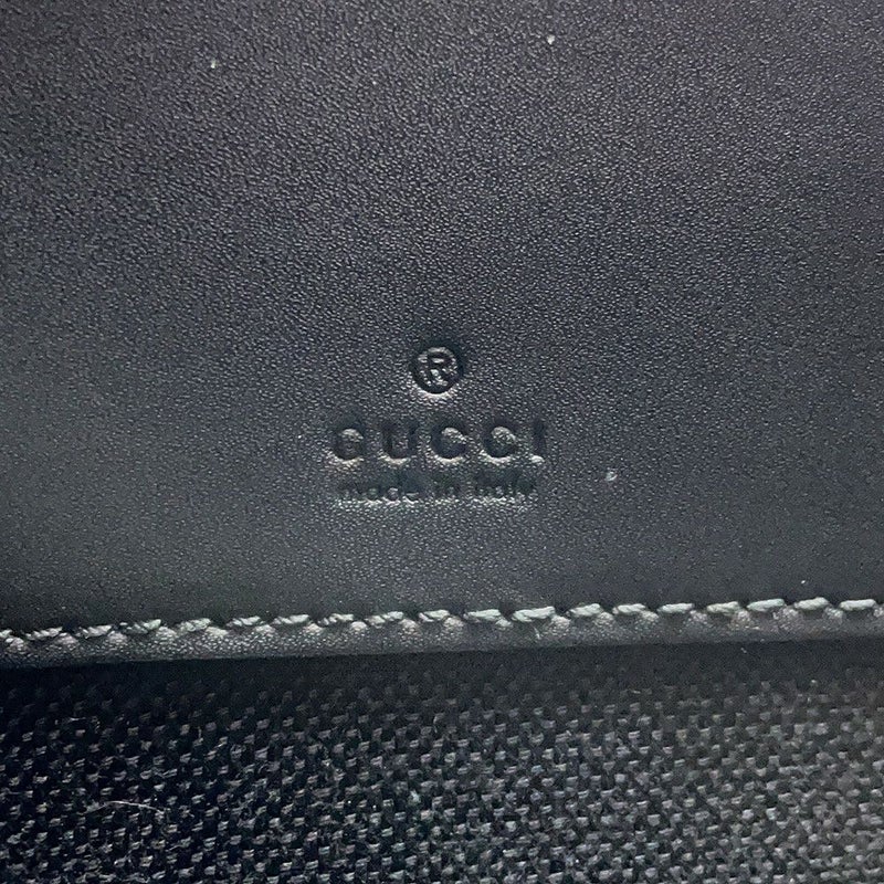 グッチ ショルダーバッグ ミニショルダー GGスプリーム/レザー 774161 GUCCI 黒