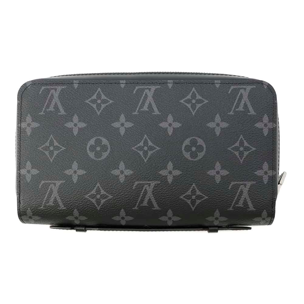 LOUIS VUITTON 黒 長財布 ルイヴィトン 長財布 モノグラム・エクリプス ジッピーXL M61698 LOUIS