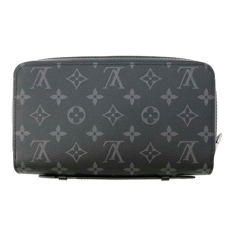 ルイヴィトン 長財布 モノグラム・エクリプス ジッピーXL M61698 LOUIS VUITTON 財布 セカンドバッグ ブラック 黒