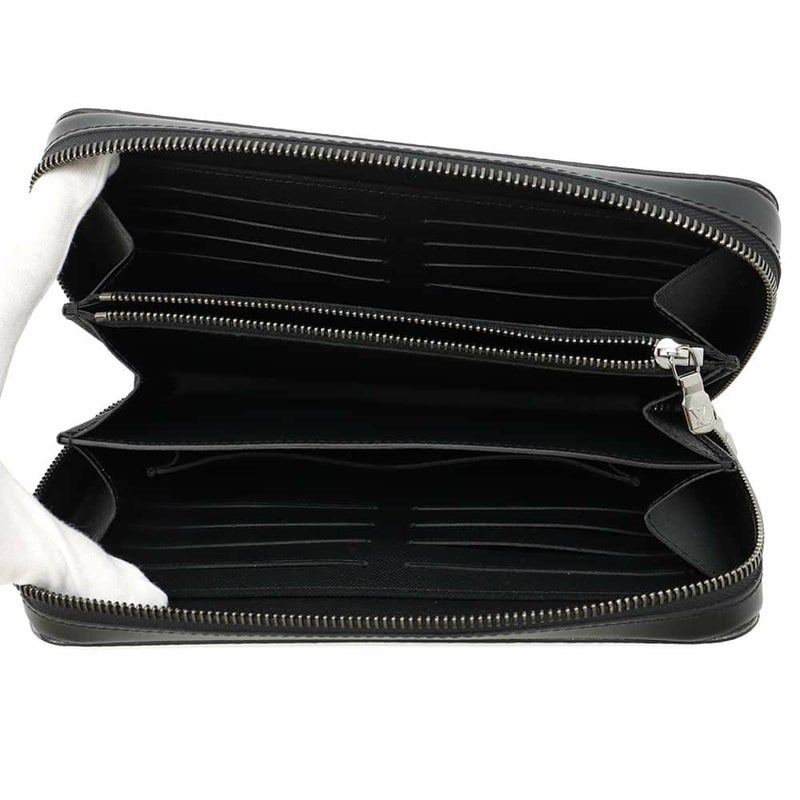 ルイヴィトン 長財布 モノグラム・エクリプス ジッピーXL M61698 LOUIS VUITTON 財布 セカンドバッグ ブラック 黒