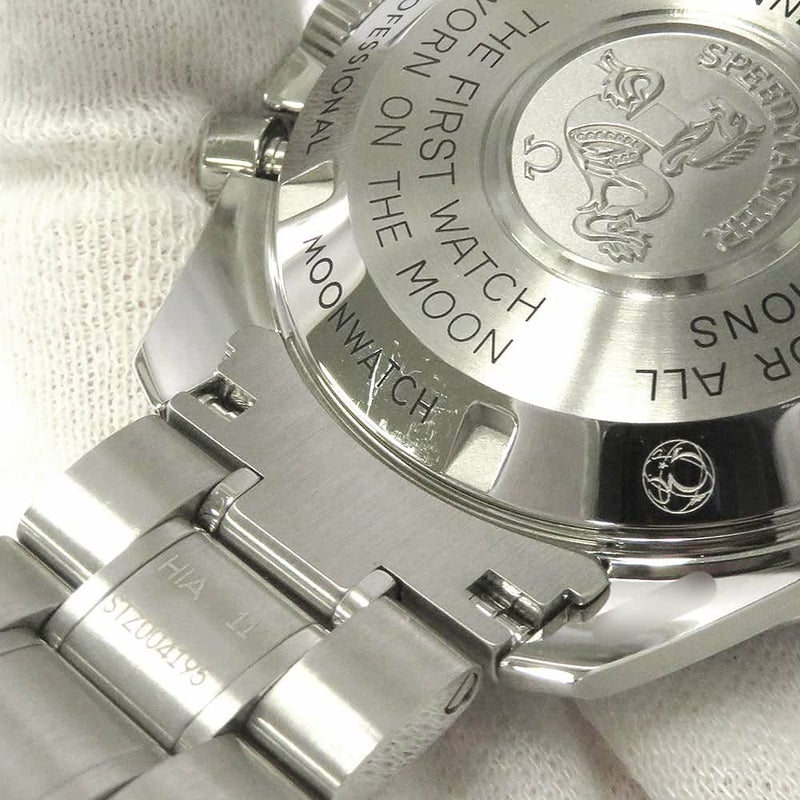 オメガ スピードマスター ムーンウォッチ プロフェッショナル クロノグラフ 311.30.42.30.01.005 黒文字盤