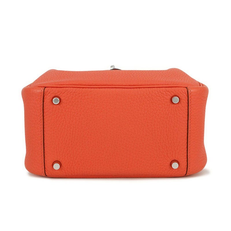 エルメス リンディ ミニ ローズテキサス/シルバー金具 トリヨンクレマンス Z刻印 2wayショルダー