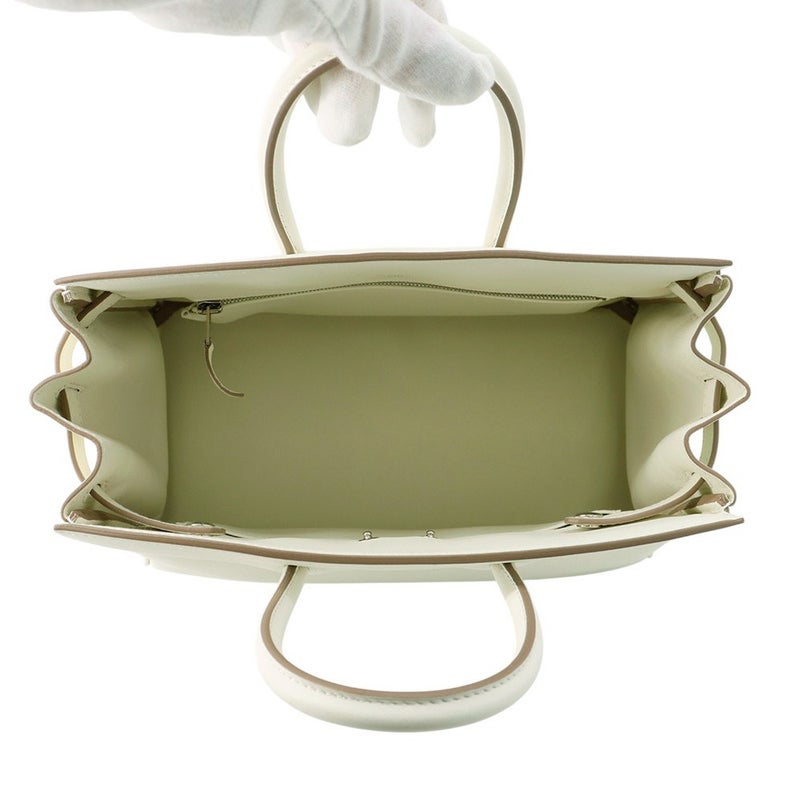 エルメス バーキン25 シャドウ マッシュルーム/シルバー金具 スイフト W刻印 HERMES Birkin ハンドバッグ