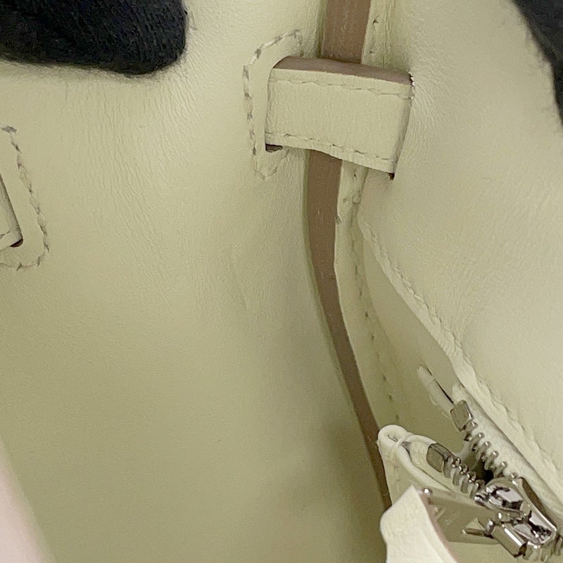 エルメス バーキン25 シャドウ マッシュルーム/シルバー金具 スイフト W刻印 HERMES Birkin ハンドバッグ