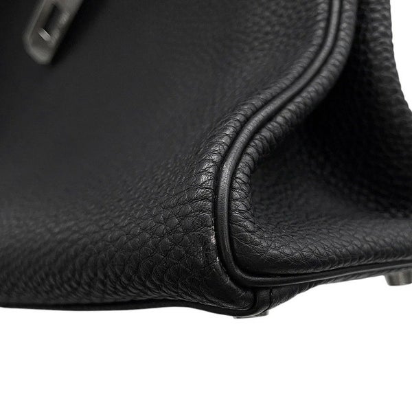 エルメス ハンドバッグ ケリー32 内縫い ブラック/シルバー金具 トゴ □F刻印 2wayショルダー 黒