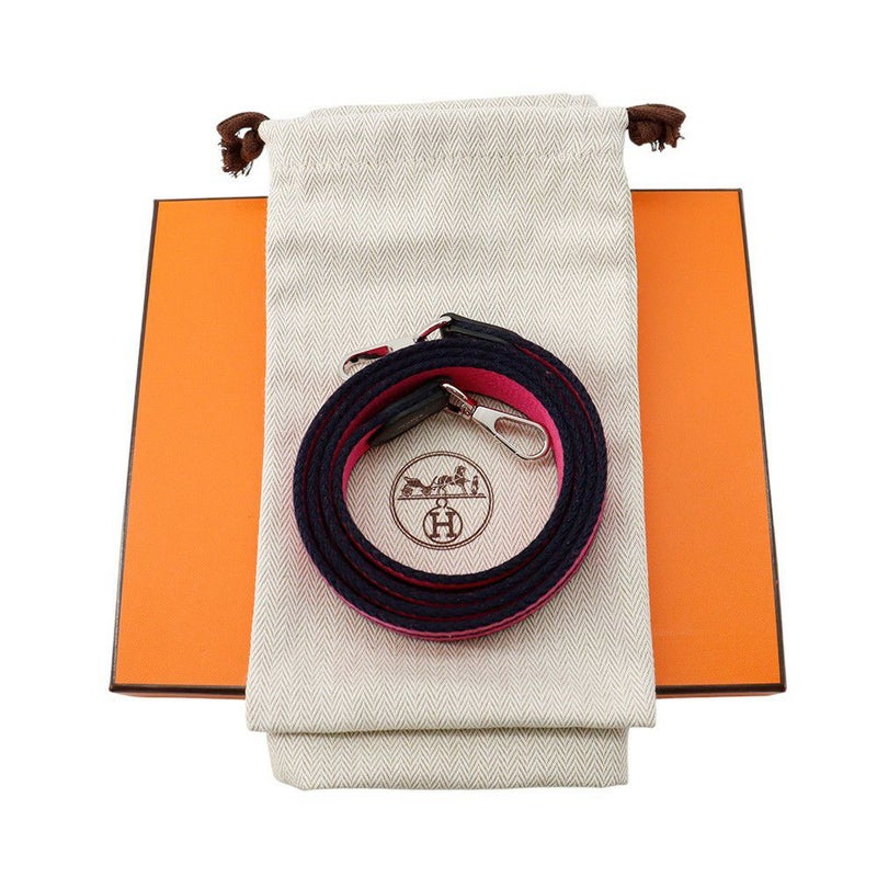 エルメス エブリンTPM 111cm アマゾン キャバン/ローズショッキング/ブルインディゴ/シルバー金具 トリヨンクレマンス K刻印