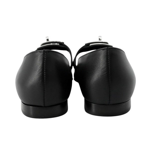 エルメス バレエシューズ ケリー レディースサイズ35 HERMES 靴 黒