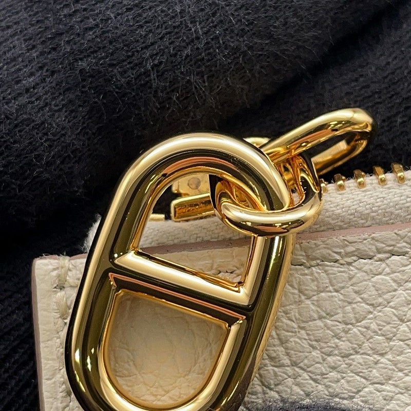 エルメス カードケース ジップアンゴー ベトン/ゴールド金具 エバーカラー K刻印