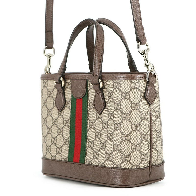 グッチ ハンドバッグ オフィディア GGスプリーム/レザー トートバッグ スモール 836848 GUCCI 2wayショルダーバッグ