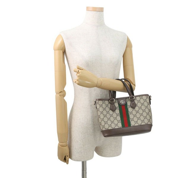 グッチ ハンドバッグ オフィディア GGスプリーム/レザー トートバッグ スモール 836848 GUCCI 2wayショルダーバッグ