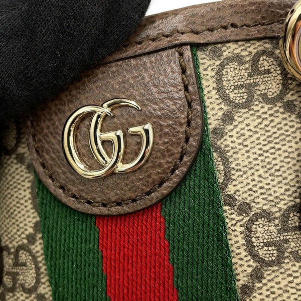 グッチ ハンドバッグ オフィディア GGスプリーム/レザー トートバッグ スモール 836848 GUCCI 2wayショルダーバッグ