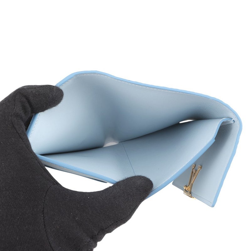 ルイヴィトン 三つ折り財布 トリヨンレザー ポルトフォイユ・カプシーヌ コンパクト M81306 LOUIS VUITTON ヴィトン 財布