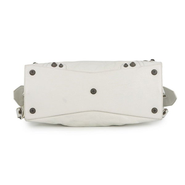 バレンシアガ ハンドバッグ ネオ カゴール シティ ヴィンテージ加工レザー 700451 BALENCIAGA 2way 白