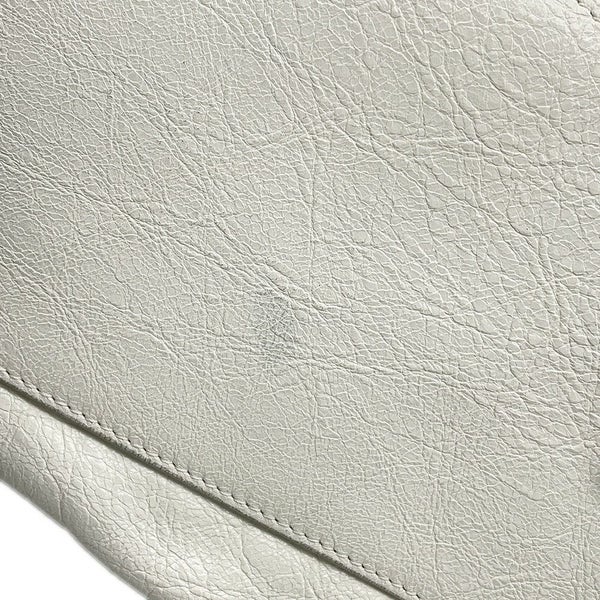 バレンシアガ ハンドバッグ ネオ カゴール シティ ヴィンテージ加工レザー 700451 BALENCIAGA 2way 白