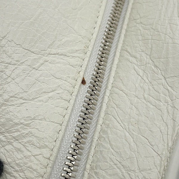 バレンシアガ ハンドバッグ ネオ カゴール シティ ヴィンテージ加工レザー 700451 BALENCIAGA 2way 白