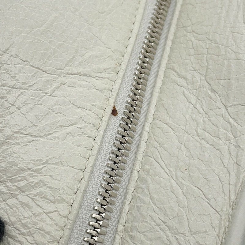 バレンシアガ ハンドバッグ ネオ カゴール シティ ヴィンテージ加工レザー 700451 BALENCIAGA 2way 白