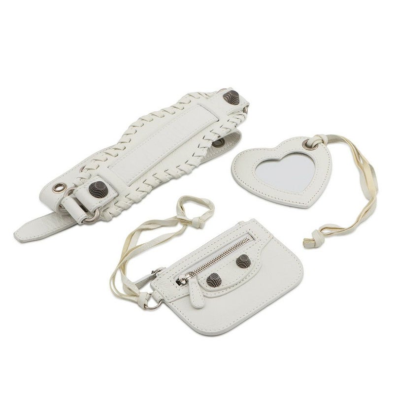 バレンシアガ ハンドバッグ ネオ カゴール シティ ヴィンテージ加工レザー 700451 BALENCIAGA 2way 白