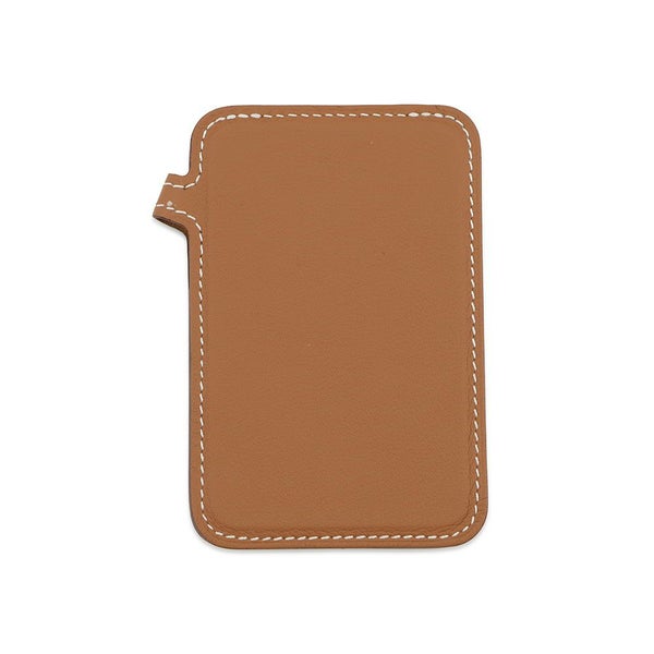 エルメス カードケース  エマン スタンド MagSafe ゴールド スイフト K刻印 マグネット